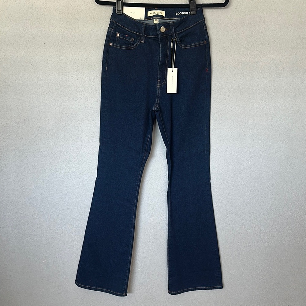 Dark Blue Women's Bootcut Jeans Size (2/26)